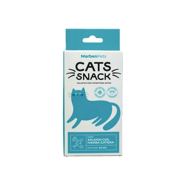 CATS SNACK GALLETA SALMÓN CON HIERBA GATETA - Imagen 2