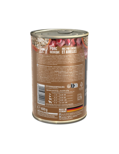 BELCANDO LATAS IBERICO GARBANZOS Y ARANDANOS 400 GR - Imagen 4