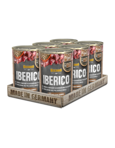 BELCANDO LATAS IBERICO GARBANZOS Y ARANDANOS 400 GR - Imagen 3