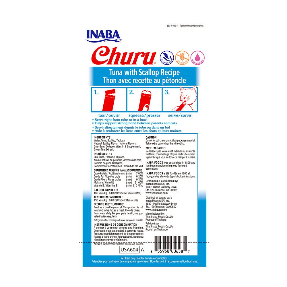 CHURU GATO ATUN CON OSTIONES - Imagen 2