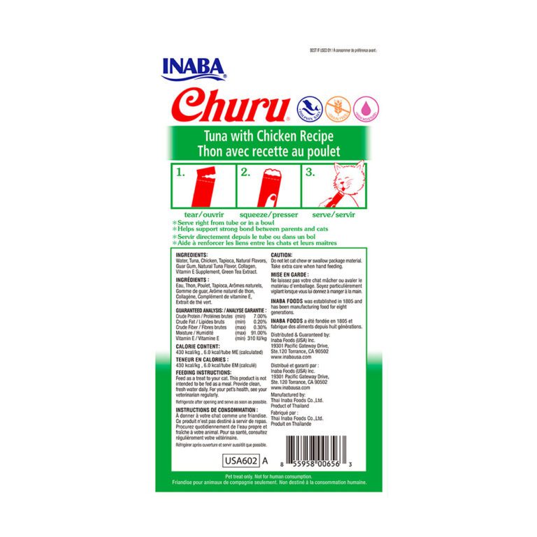 CHURU GATO ATUN CON POLLO - Imagen 2