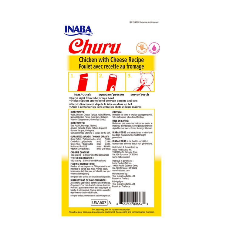 CHURU GATO POLLO CON QUESO - Imagen 2