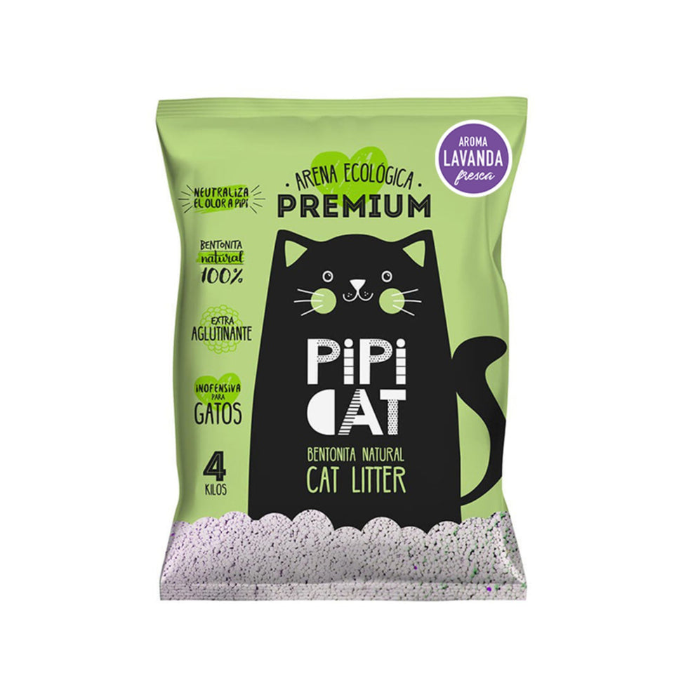 ARENA PIPICAT LAVANDA 4 KG