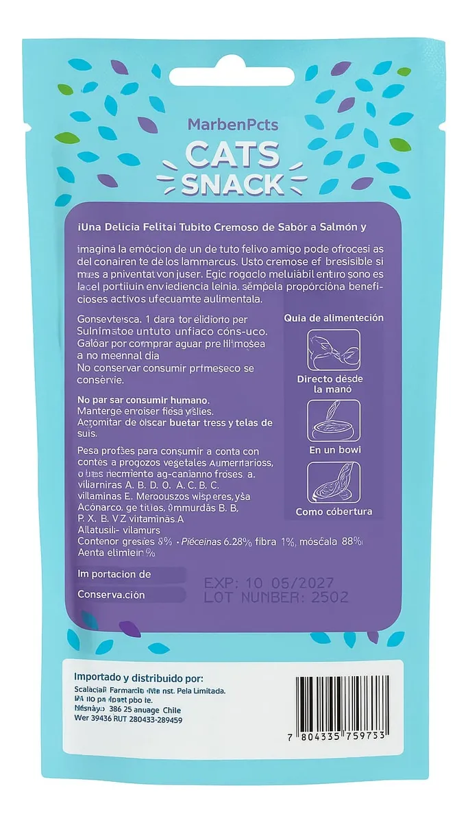 SNACK CREMOSO SALMON CON MATATABI - Imagen 2