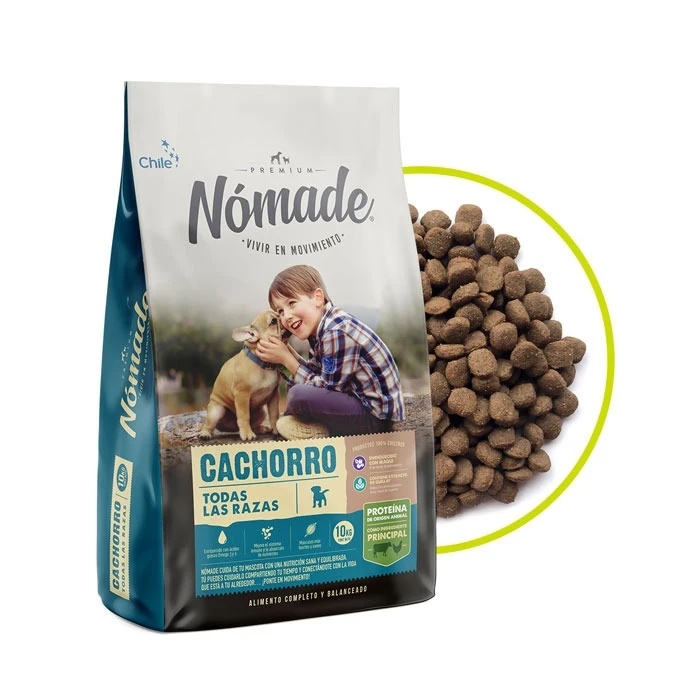 NÓMADE CACHORRO 10 KG ALIMENTO PREMIUM + ENVÍO GRATIS