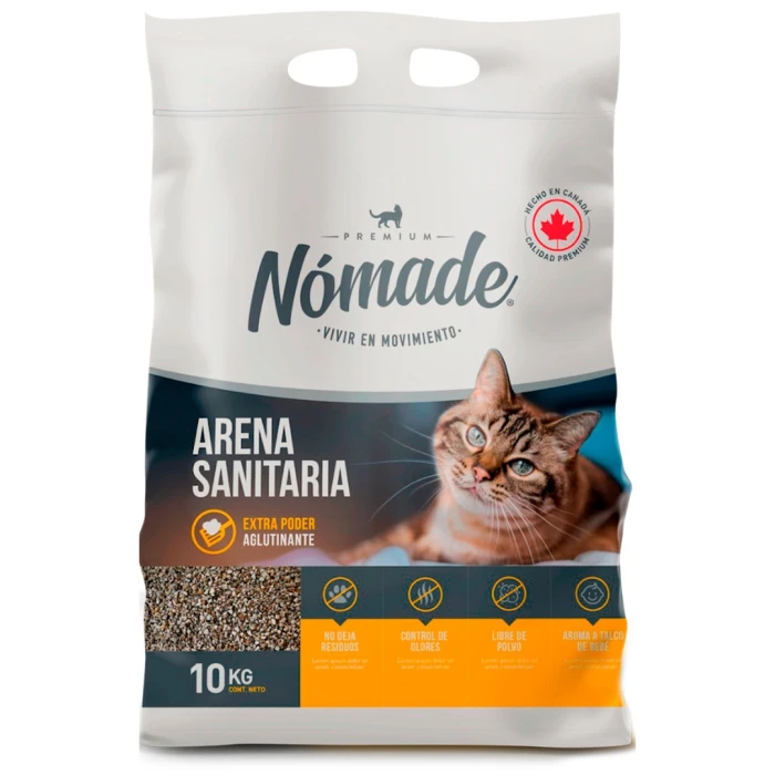 NÓMADE ARENA SANITARIA 10 KG