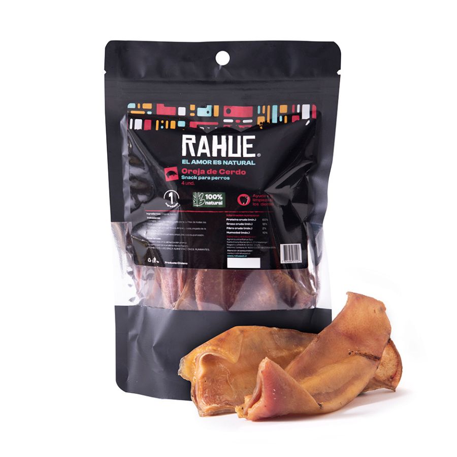 RAHUE OREJAS CERDO 4 UND